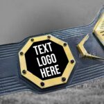 Custom UFC Style Championship Belt, Your Text Here Personalized Design - Image 2