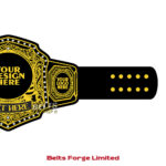 Personalized Wrestling Championship Belt, Custom Name and Logo - Image 5