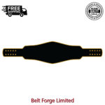 Premium Heavyweight Championship Belt, Gold-Plated Brass Design - Image 3