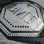 Custom Combat Championship Belt, Fight Night Edition - Image 4