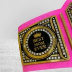 World’s Greatest Mom Championship Belt, Personalized Mother’s Day Gift - Image 4