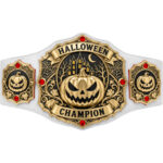 Halloween Costume Contest Championship Belt, Personalised Pumpkin Prize - Image 3