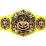 Halloween Costume Contest Championship Belt, Personalised Pumpkin Prize - Image 2